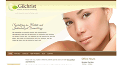 Desktop Screenshot of gilchristdermatology.com